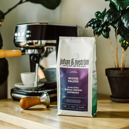 Johan & Nyström - kawa ziarnista Gwatemala Wicho Valdes Venecia Washed Espresso 500 g