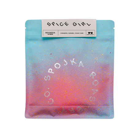 Spojka - kawa ziarnista Indonezja Spice Girl Anaerobic Co-fermentation with cinnamon Omniroast 200 g