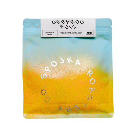Spojka - kawa ziarnista Kolumbia Gerardo Ruiz Washed Omniroast 200 g