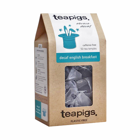 Teapigs - herbata czarna w saszetkach Decaf English Breakfast 50 saszetek