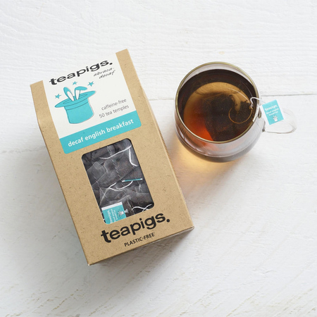 Teapigs - herbata czarna w saszetkach Decaf English Breakfast 50 saszetek